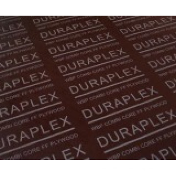 Duraplex-Film-Sperrholz mit Pappel-Kern-Braun-Film